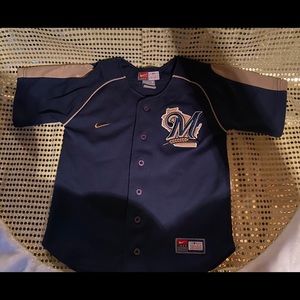 Kids size 5 Brewers Jersey
